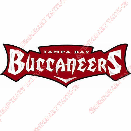 Tampa Bay Buccaneers Customize Temporary Tattoos Stickers NO.822